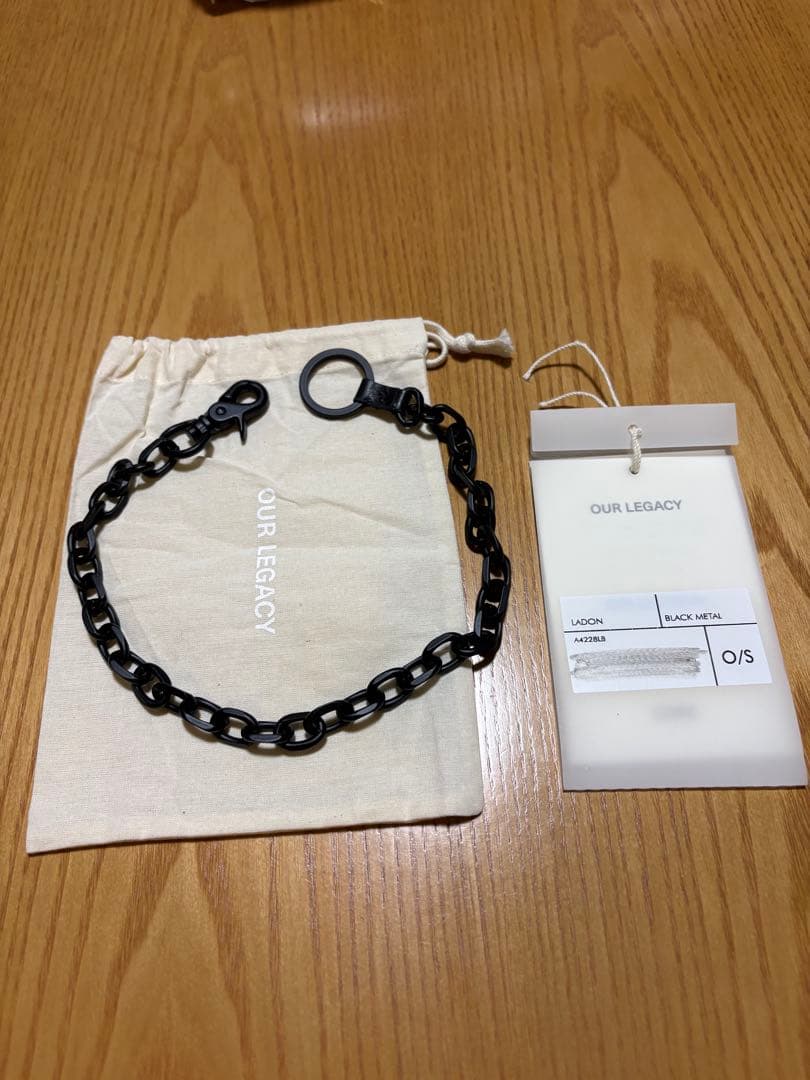アクセサリー OUR LEGACY Ladon Black l