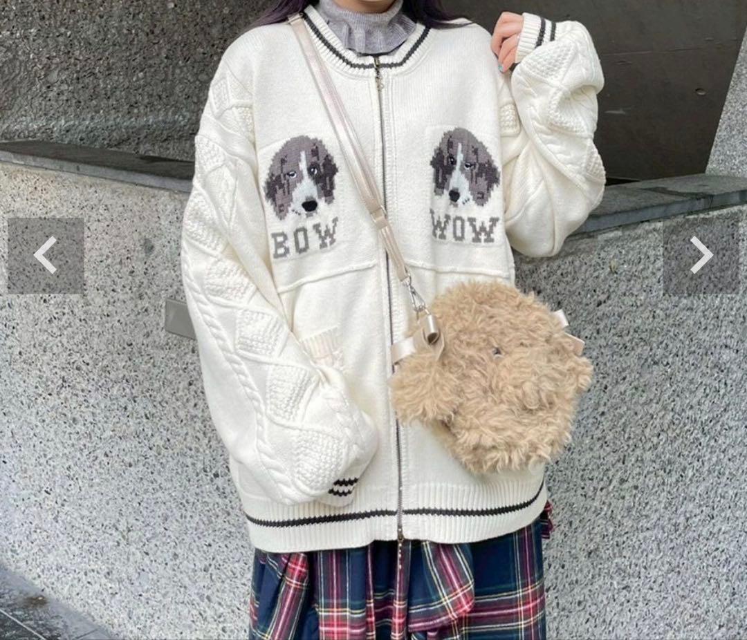 Candystripper TWIN DOGS KNIT JUMPER - メルカリ