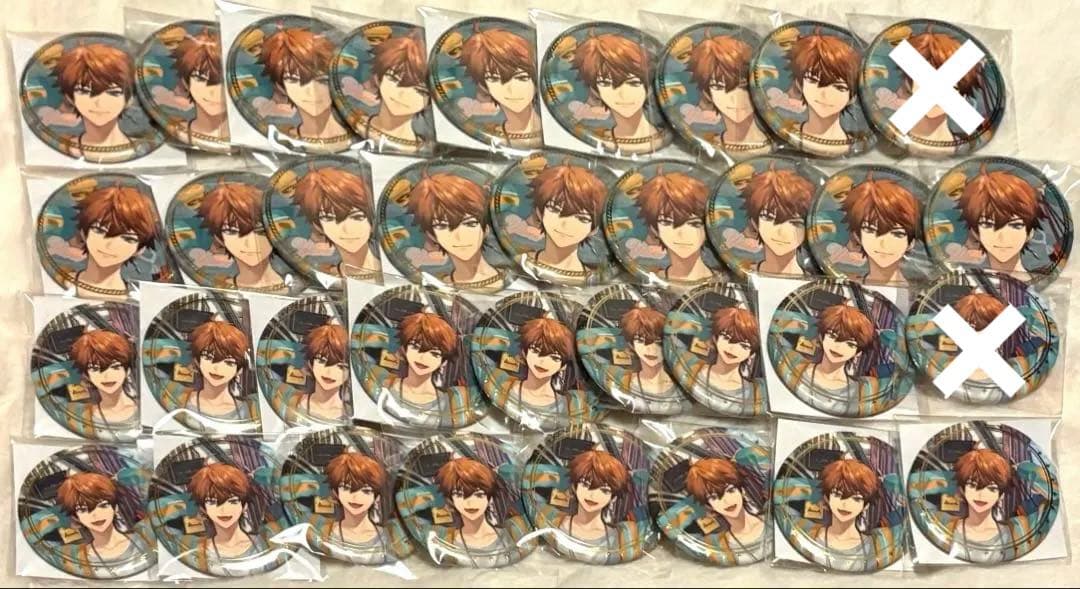 にじさんじ 3SKM 北見遊征 AGF2024 缶バッジ 35点セット