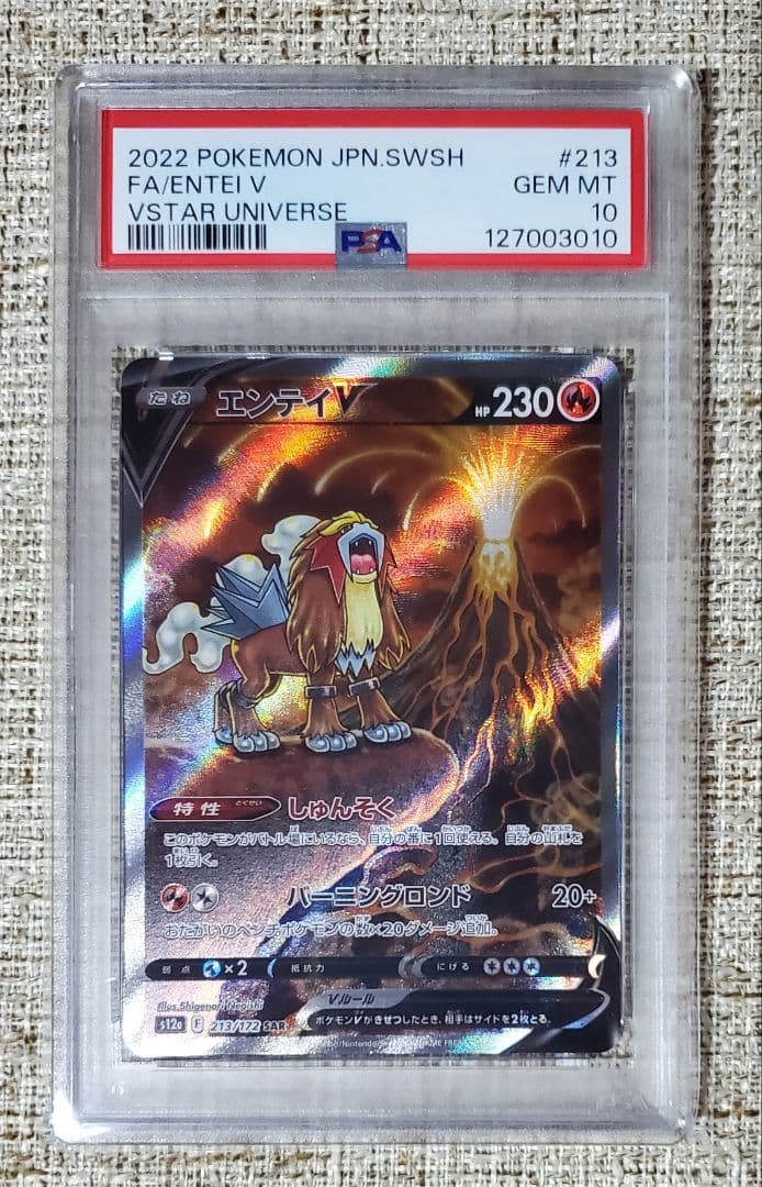 【PSA10】 エンティV SAR S12a 213/172