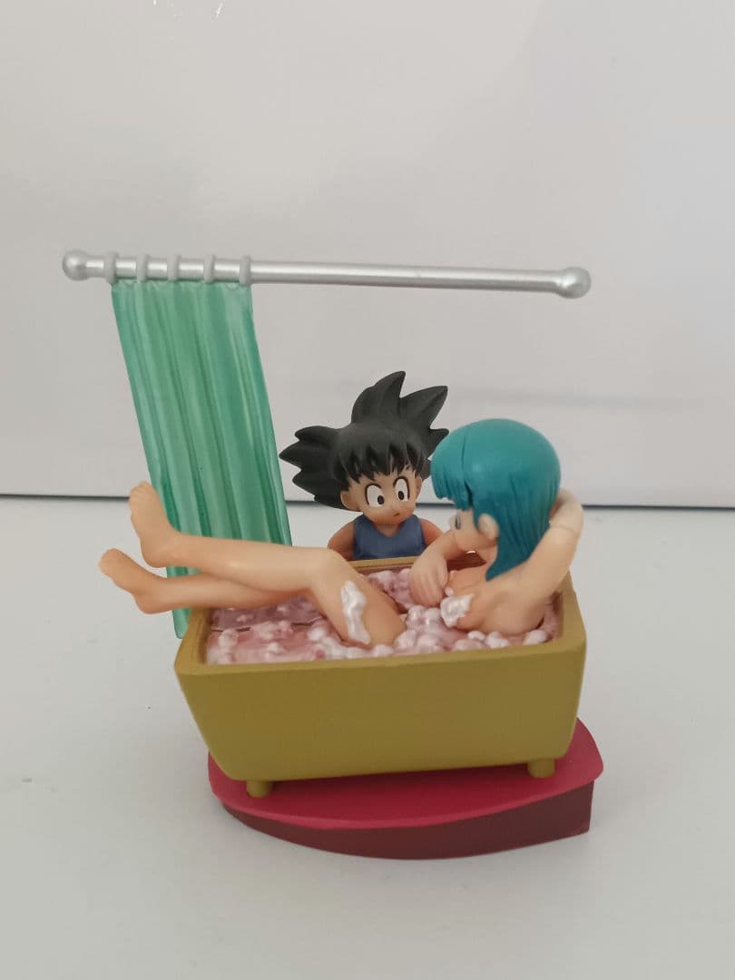 ドラカプ クライシス編 ブルマ 孫悟空 お風呂 ドラゴンボールカプセル