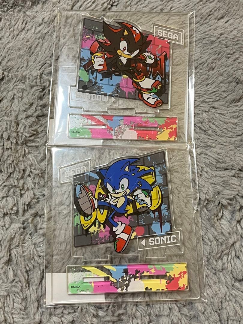 ヴィレバン ソニック シャドウ ソニック・ザ・ヘッジホッグ アクリルスタンド￼ 51O5AaggrmL.jpg_BO30,255,255,