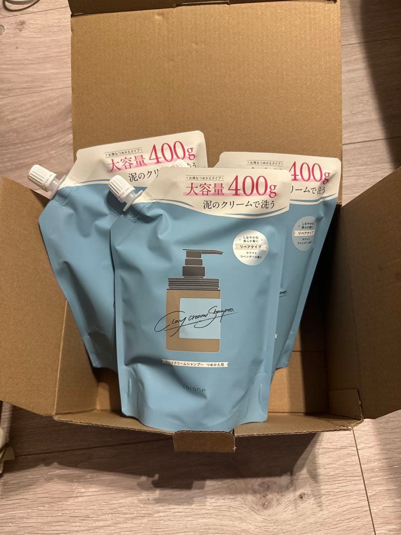 cocone クレイクリームシャンプー リペアタイプ 詰め替え用