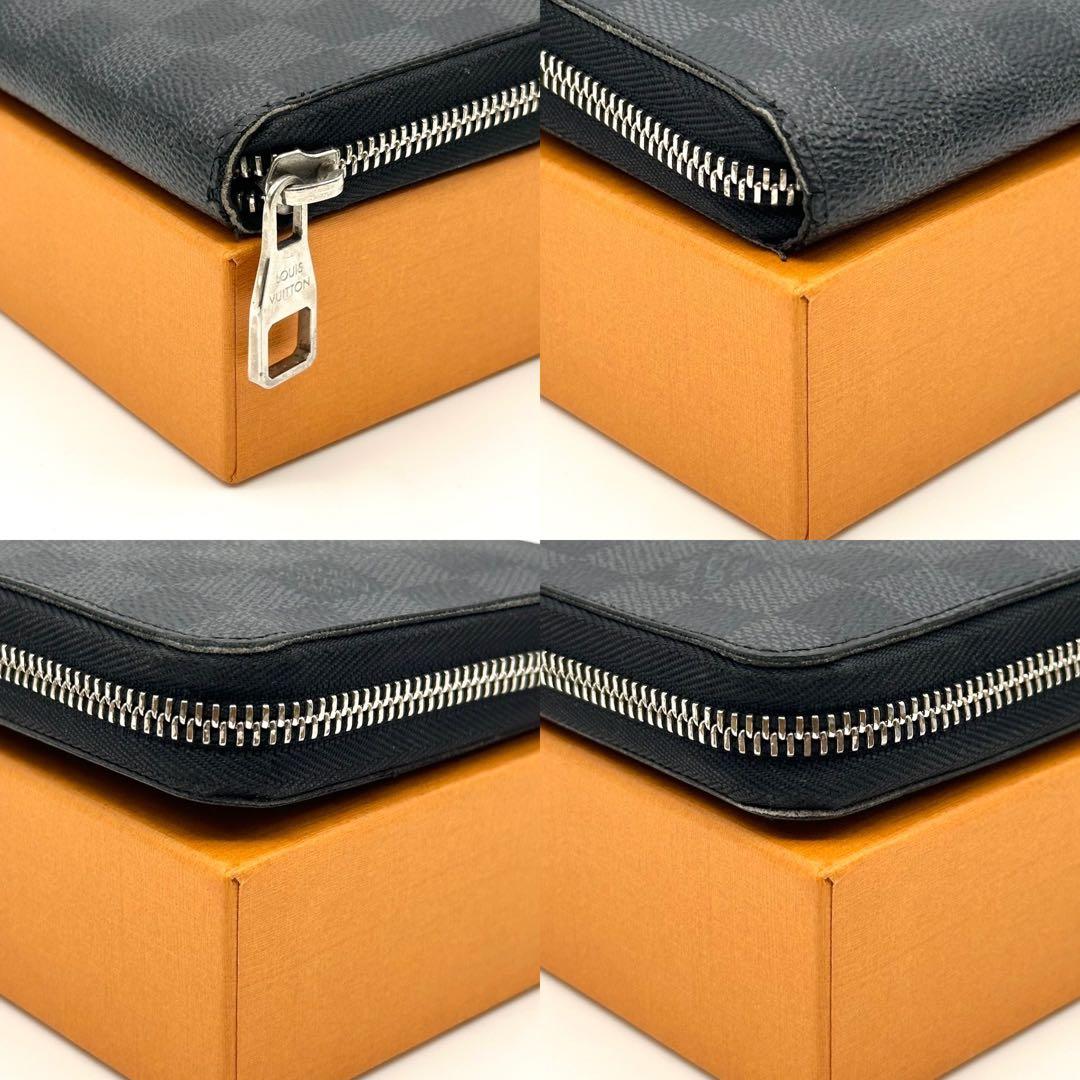 ルイヴィトン ダミエ グラフィット ジッピーオーガナイザー ブラック