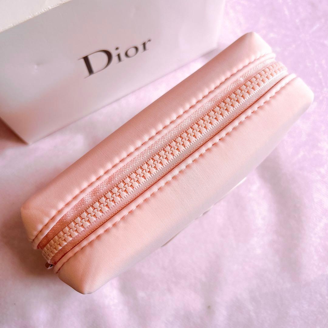 ディオール DIOR ポーチ ピンク カプチュール ノベルティ スクエア