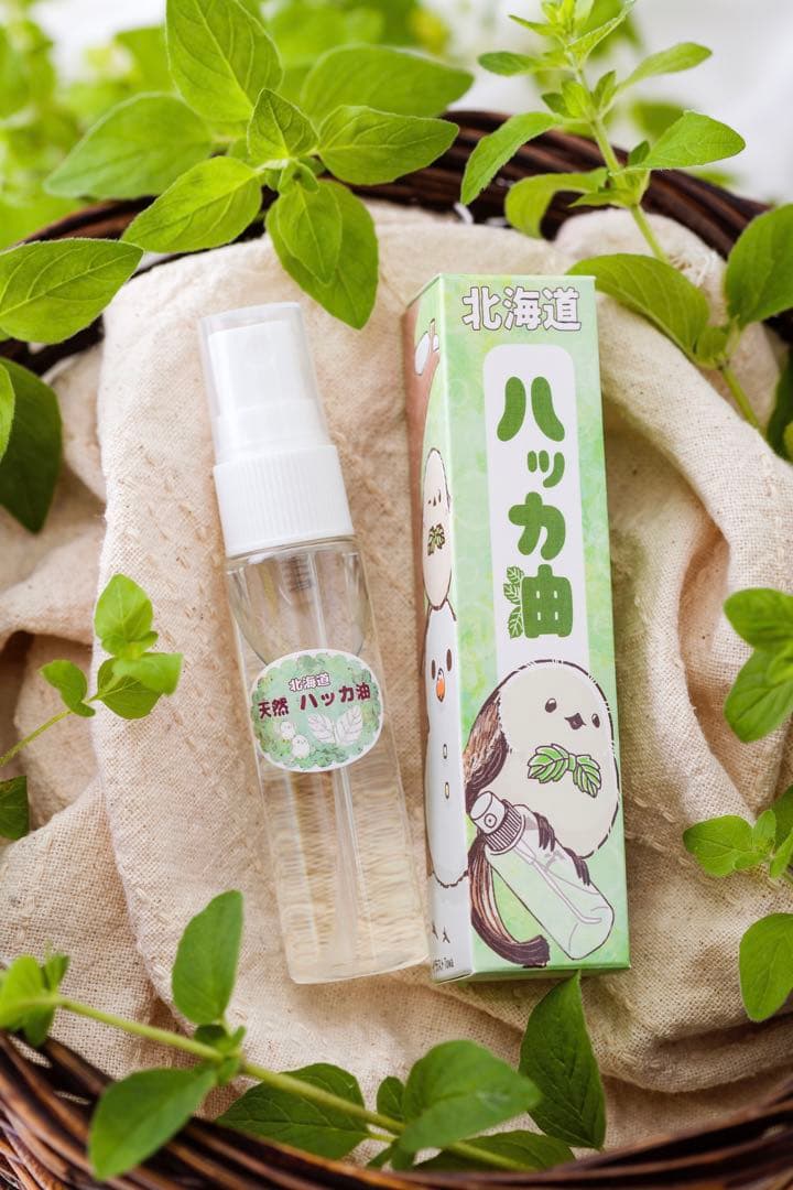 北海道ハッカ油 30ml シマエナガパッケージ　10本セット
