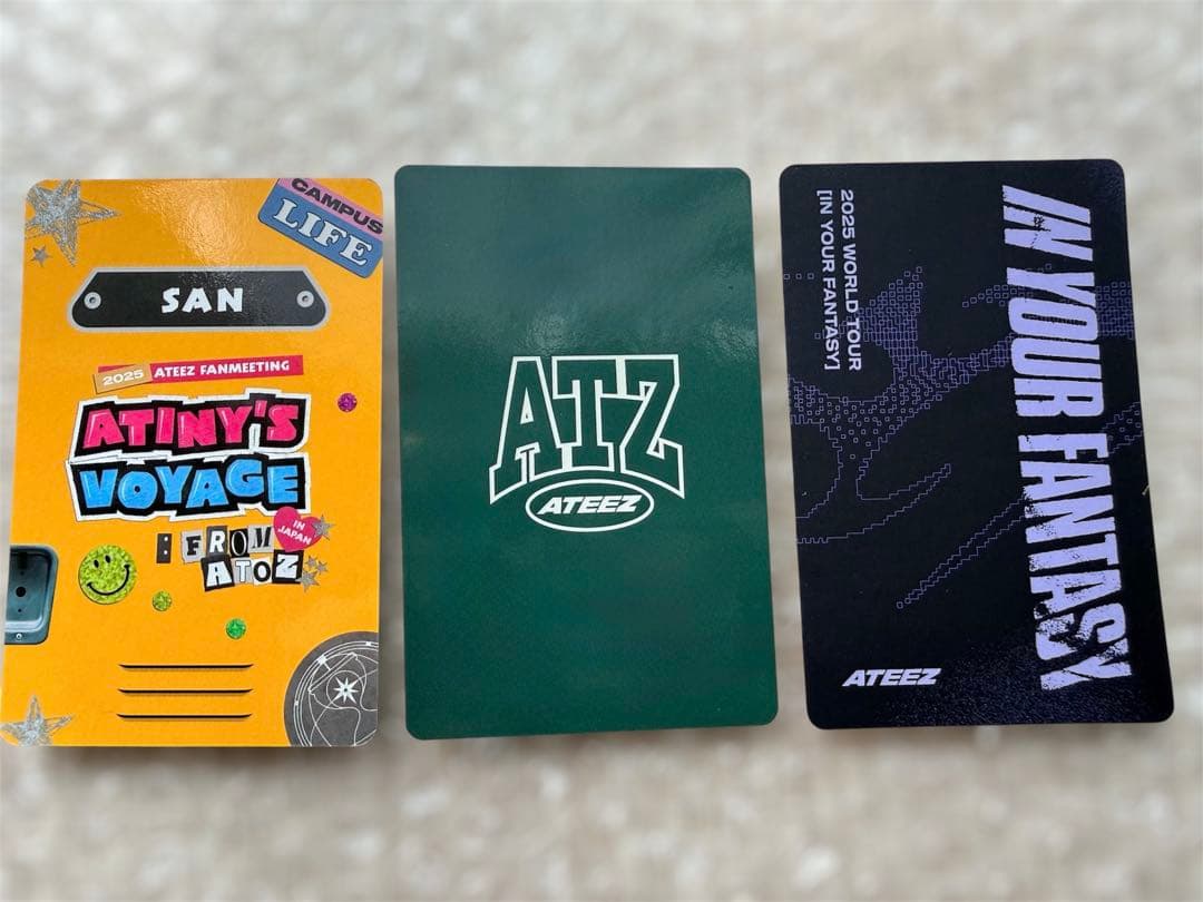 ATEEZ 神戸ペンミ FC限定 8000円特典 サン トレカ - メルカリ
