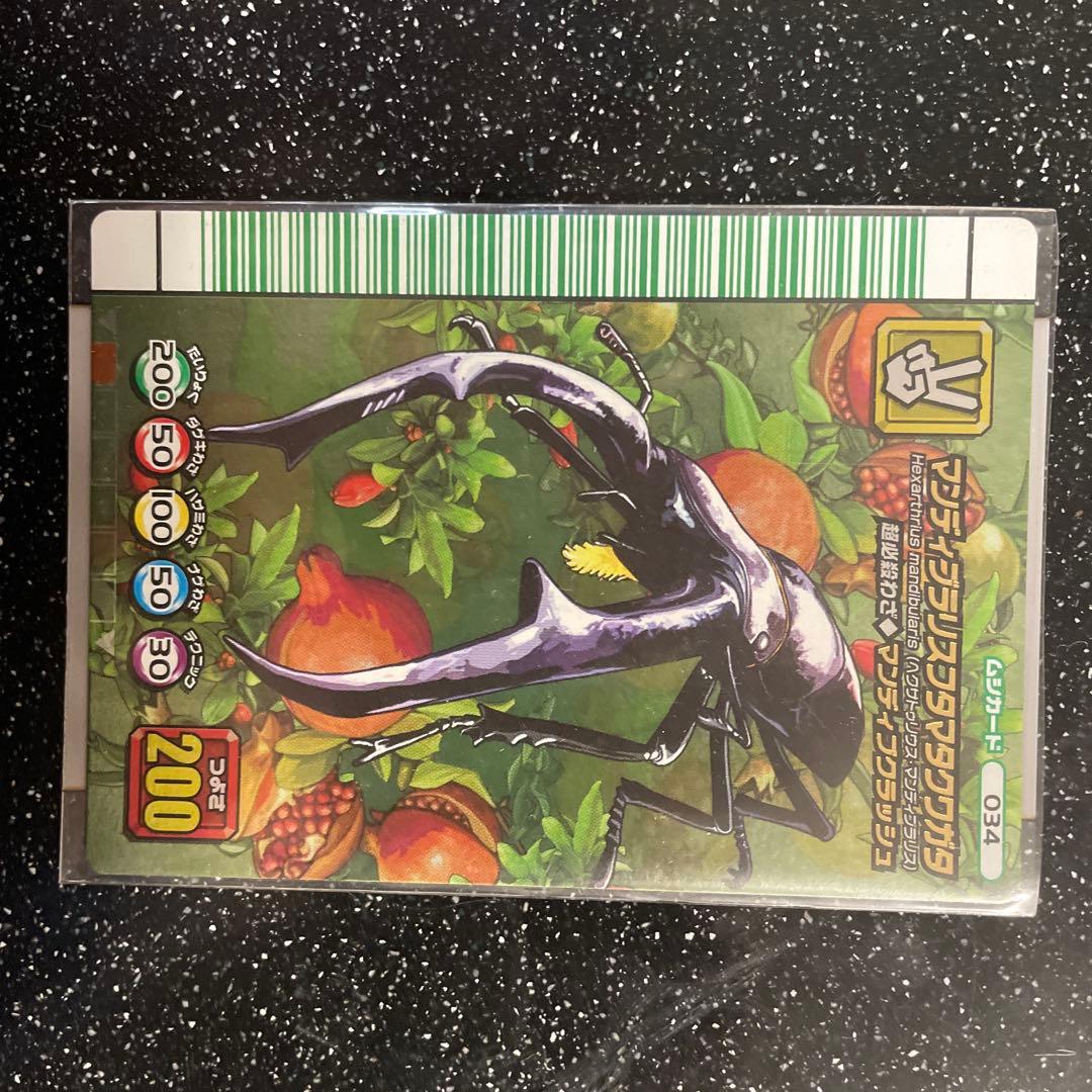 ムシキング5周年 マンディブラリスフタマタクワガタ