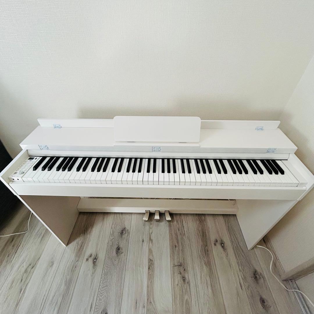 CARINA 電子ピアノ carina-LUP0088 ホワイト Amazon | Carina 電子ピアノ 88鍵盤 キーボード 軽量スリム 充電式