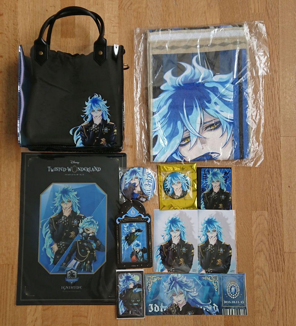 ツイステ イデア ブレイジングジュエル アクリルスタンド 缶バッジ ポートレート