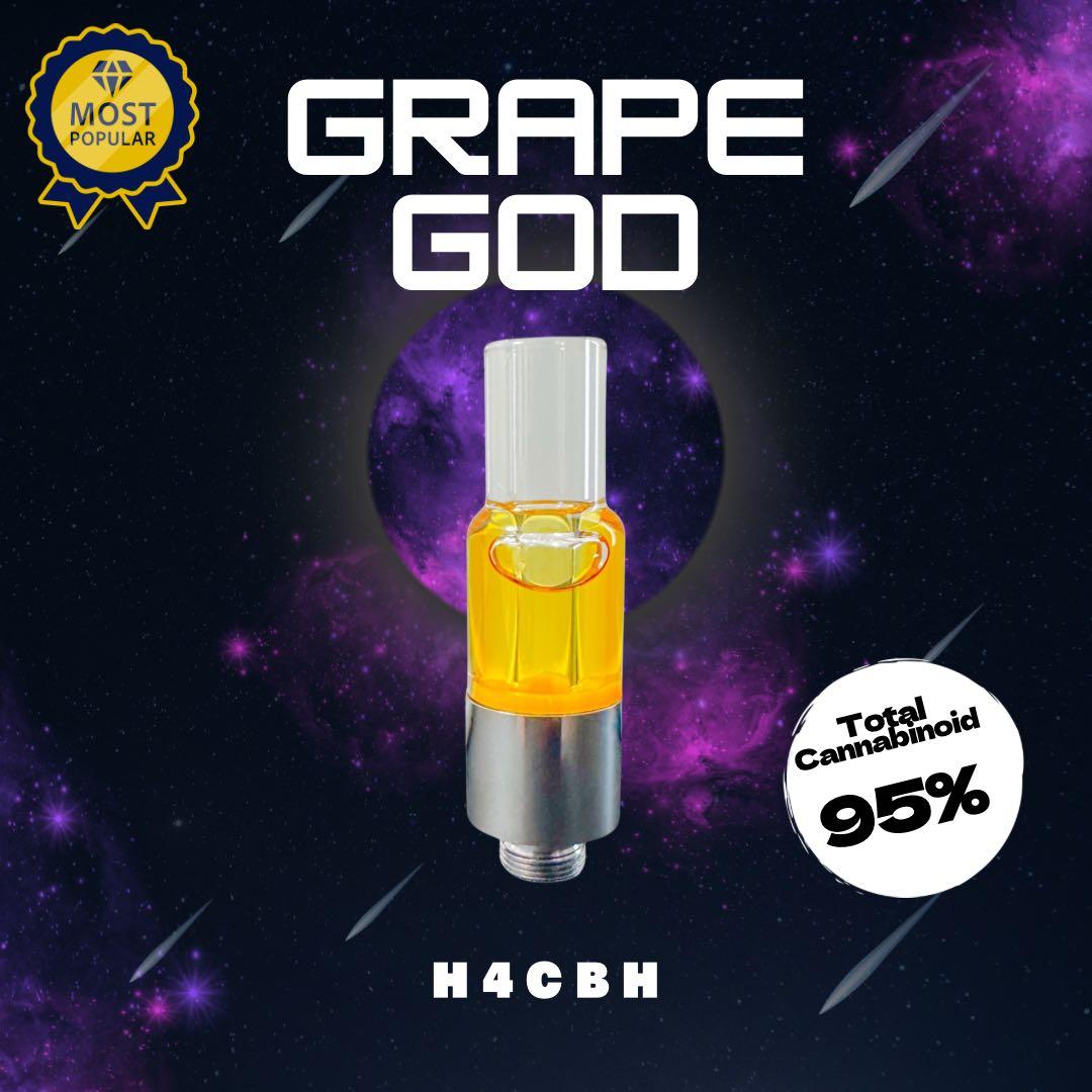 【人気No.1】霞の境GrapeGod H4CBH 1.0mlグレープゴッド14