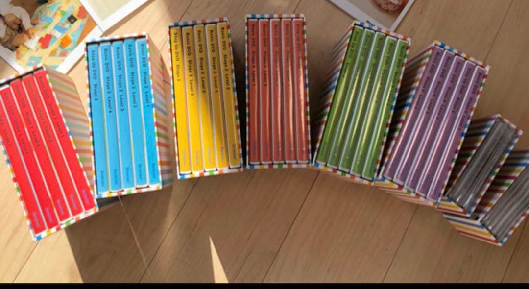 ワールドワイドキッズ DVD Stage 1〜6 CD12枚