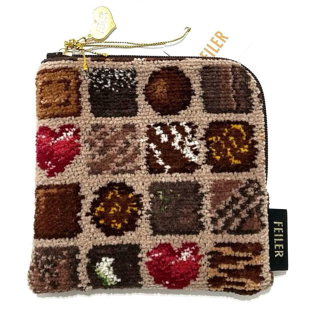 ⭐︎新品⭐︎フェイラーコフレドゥショコラポーチ未使用レア完売品両面ハート２つずつあり