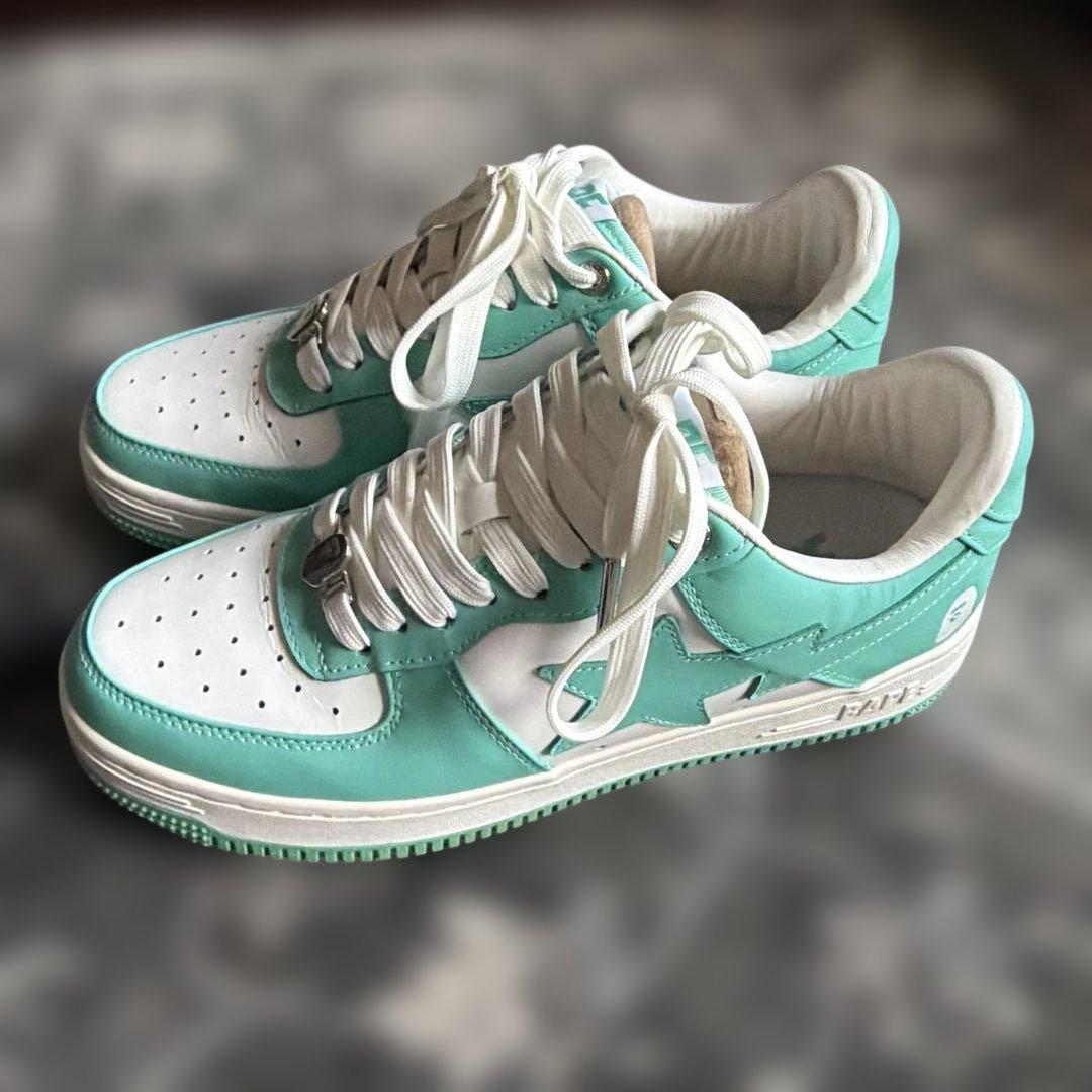 BAPE STA ミントグリーン スニーカー