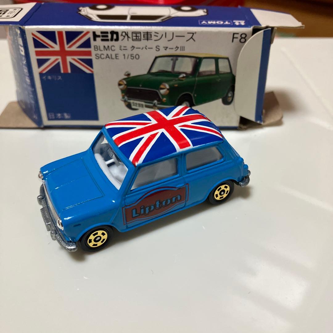 トミカ　ミニクーパー　日本製　リプトン