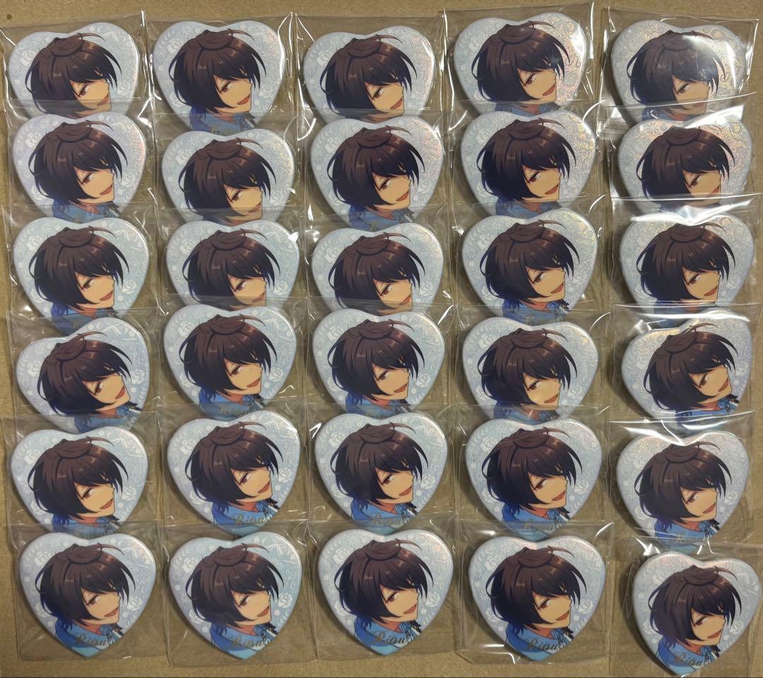 朔間凛月 誓約ハート缶バッジ 中国 セット