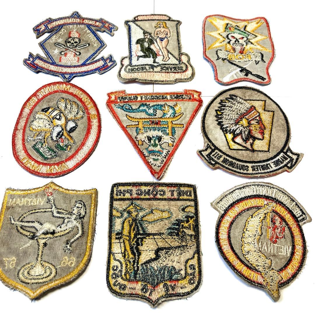 ベトナム戦争 ミリタリーパッチ アメリカ軍 ワッペン 軍物 米軍