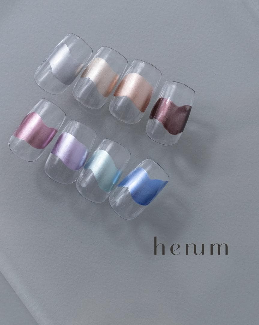 henum ヘニュム インク メタリック 8色セット メタリックインク