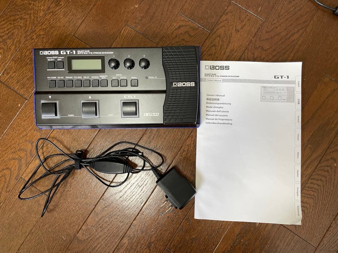 BOSS GT-1 純正アダプター付き BOSS（ボス） (純正ACアダプター付きセット) BOSS GT-1 GT1 マルチ