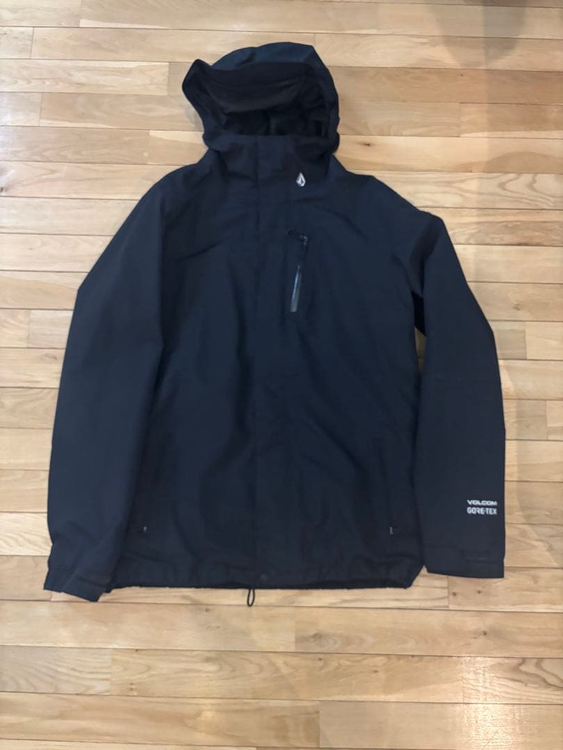 VOLCOM GORE-TEX ブラックジャケット　Lサイズ