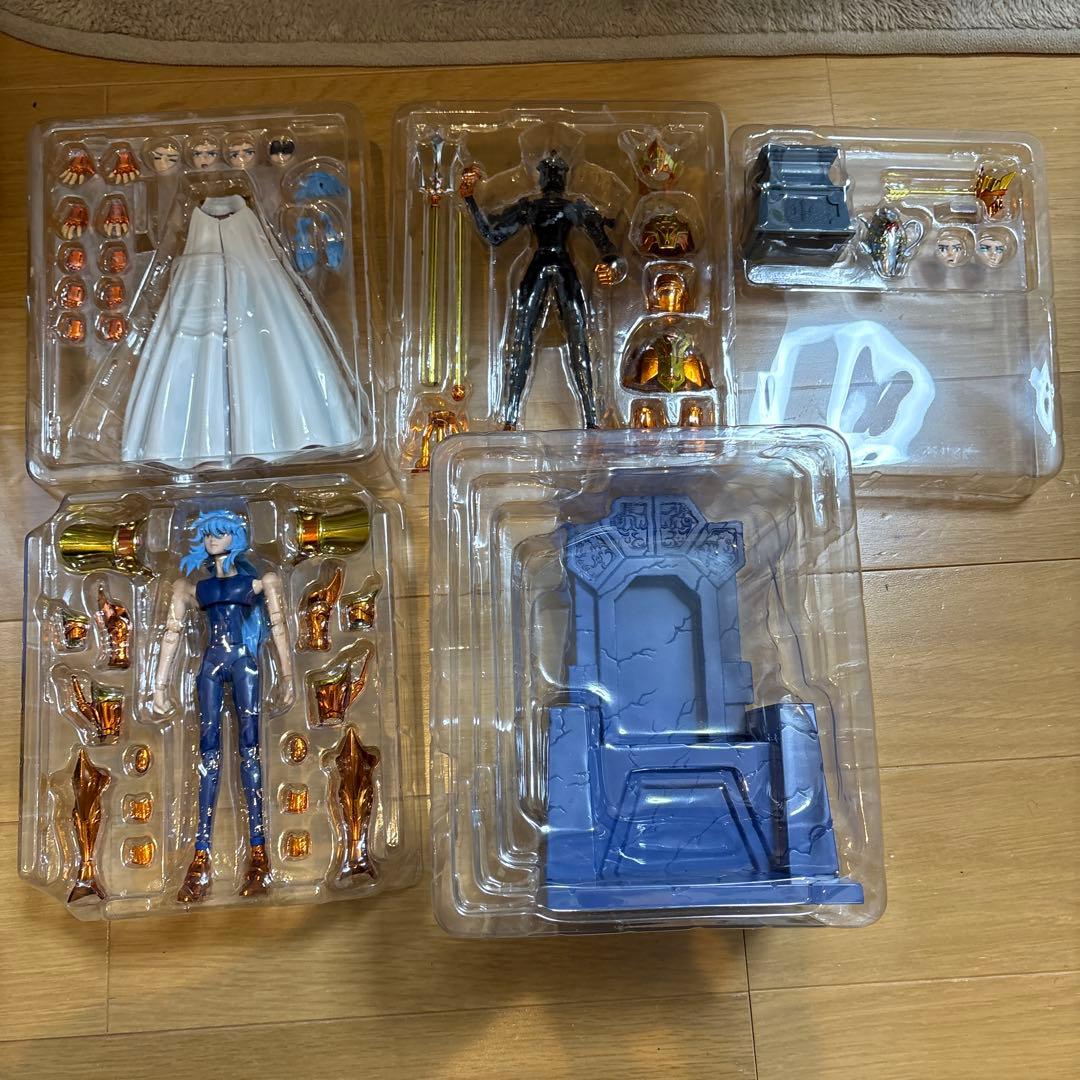 聖闘士聖衣神話EX 海皇ポセイドン インペリアルスローンセット - メルカリ