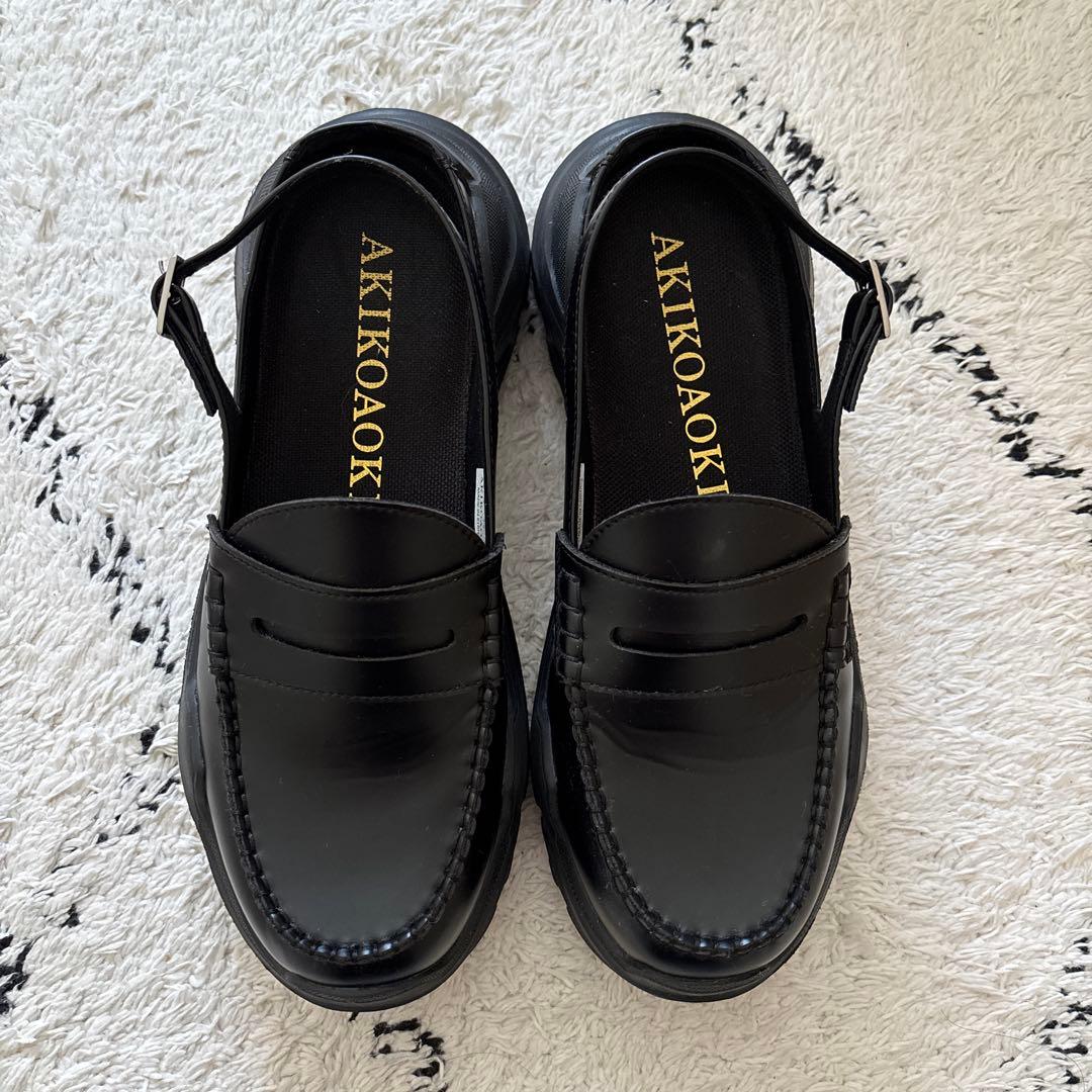 a*i様 AKIKOAOKI ローファー　demi faux leather B