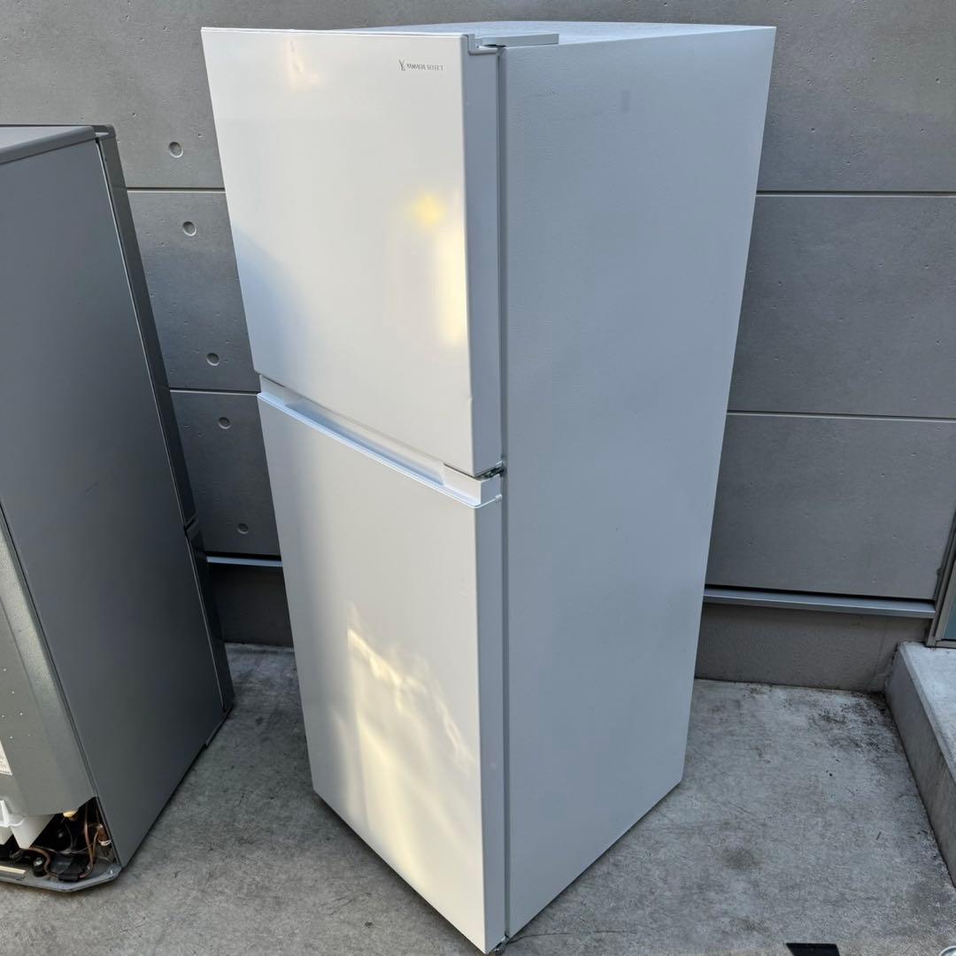 138⭐️2022年製☆ヤマダ電機 冷蔵庫 大型 2ドア ホワイト 一人暮らし