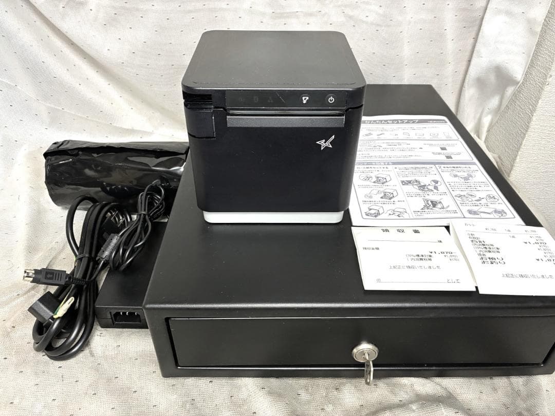 美品□スター精密 サーマルプリンター＆ドロアー□MCP31LB エアレジ