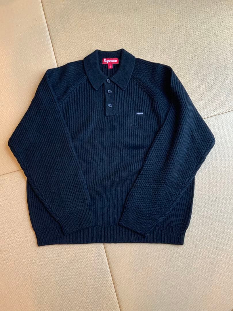 Supreme Small Box Polo Sweater Mサイズ - メルカリ
