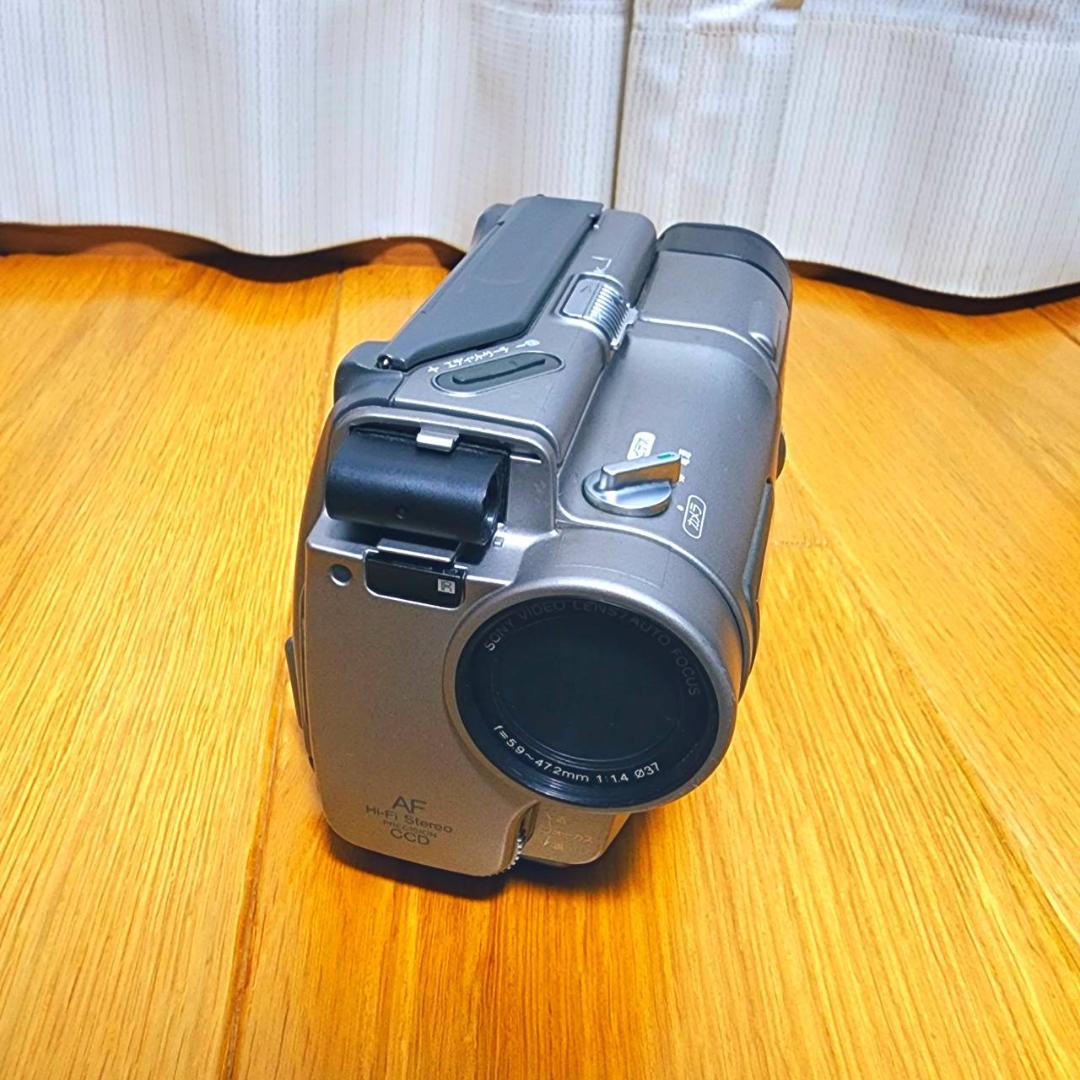 動作確認済】SONY 高画質 Hi8 ビデオカメラ ACアダプタ セット - メルカリ