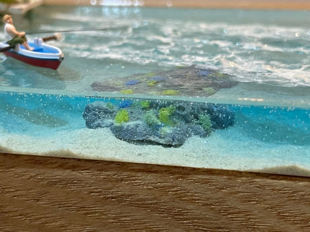 基地から飛び立つ二式戦闘機 レジン ジオラマ - メルカリ