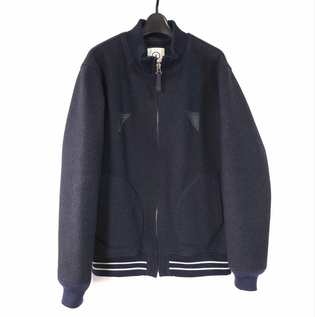 初期 visvim ハリスツイードブルゾン ネイビー