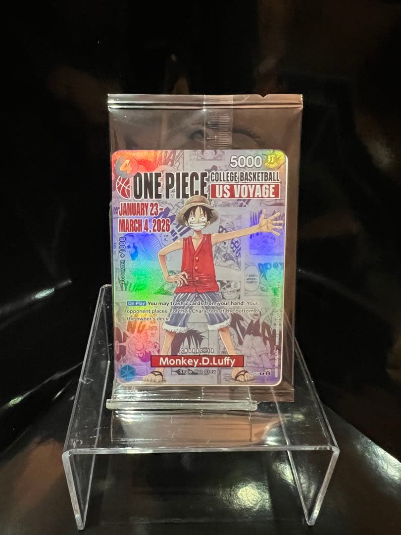【ワンオーナープロフィール閲覧お願いします】 バスケルフィ2枚 ONE PIECE ×NBA MASTER STARS PIECE THE MONKEY.D.LUFFY【2次:2026年7