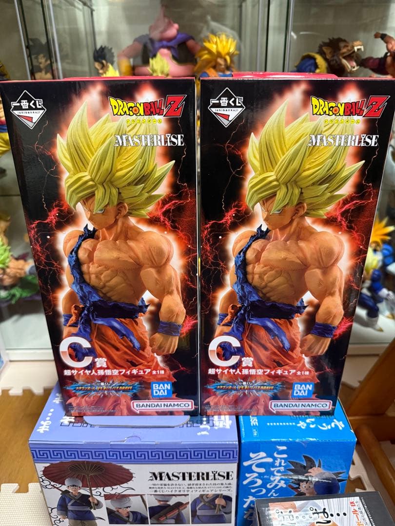 ドラゴンボール一番くじ 孫悟空 フィギュア オムニバスBRAVE C賞2体セット