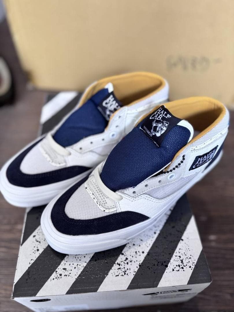 新品 海外限定 VANS OG ハーフキャブ UL LX VN0A5HTJBDR