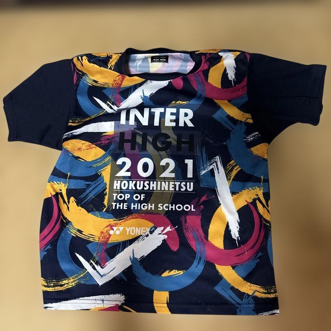 YONEX インターハイ2021 Tシャツ - メルカリ
