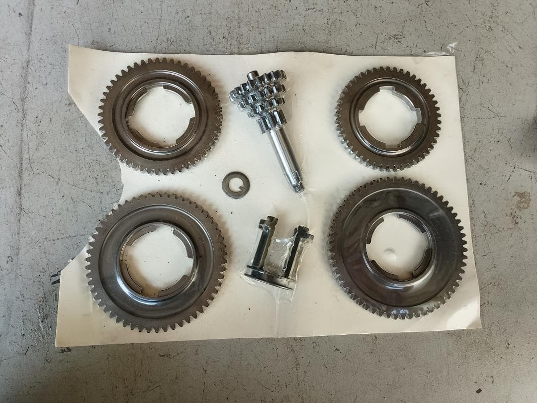 ベスパ 50S用 クロスレシオ ミッションキット 58-54-50-46歯 4速