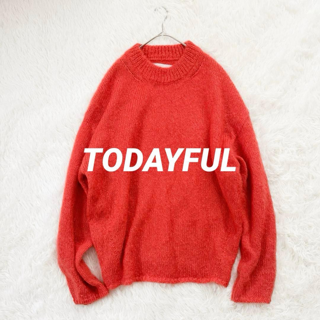 美品✨TODAYFUL モヘヤ キッドモヘアニット Kid Mohair TODAYFUL（トゥデイフル）の「TODAYFUL Kid Mohair Knit キッドモヘア