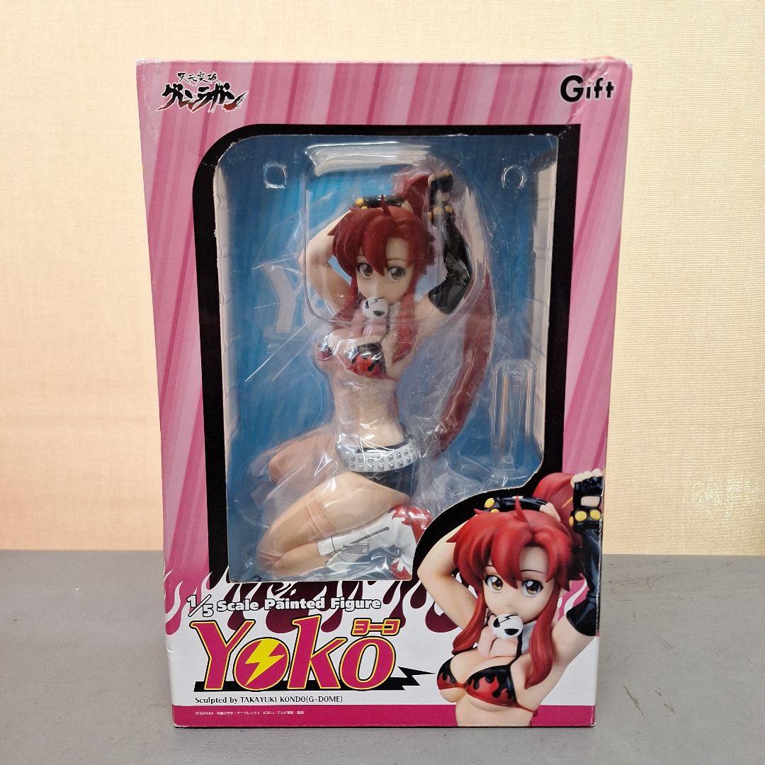 未開封　天元突破グレンラガン　ヨーコ 1/5　フィギュア　Gift Amazon.co.jp: 天元突破グレンラガン ヨーコ (1/5スケールPVC塗装済み
