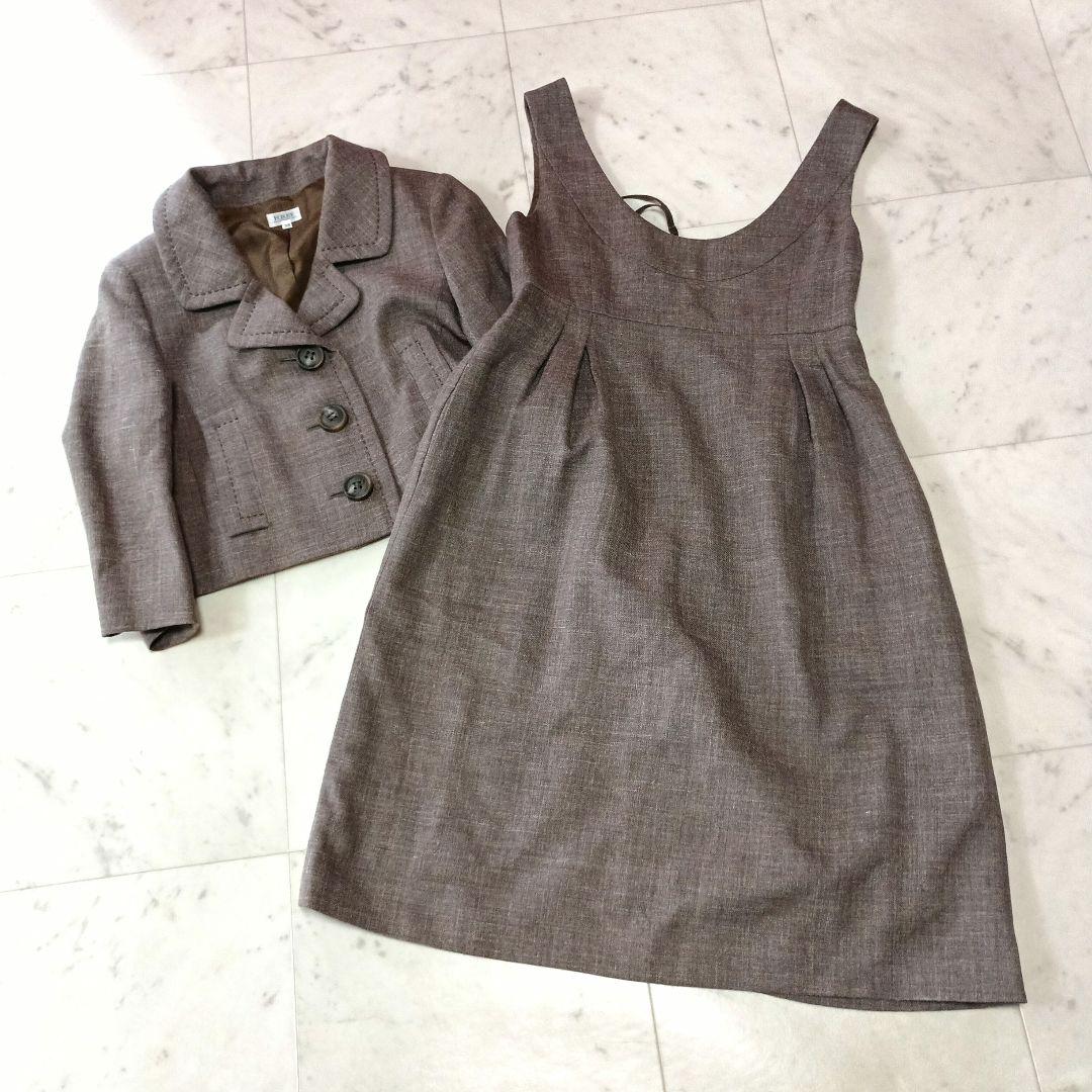 FOXEY フォクシー ワンピーススーツ セットアップ 38 - メルカリ