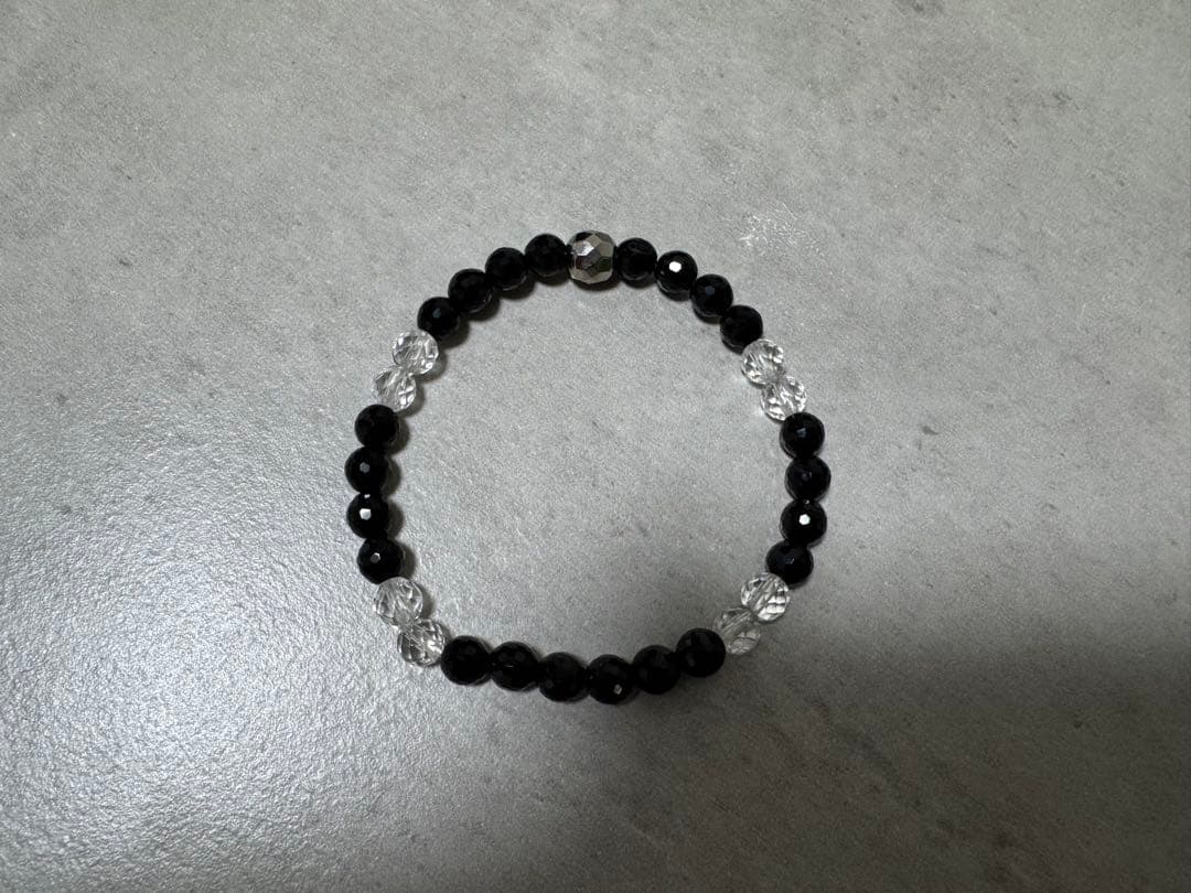 ファイテン Phiten 水晶ブレスレット 約17cm