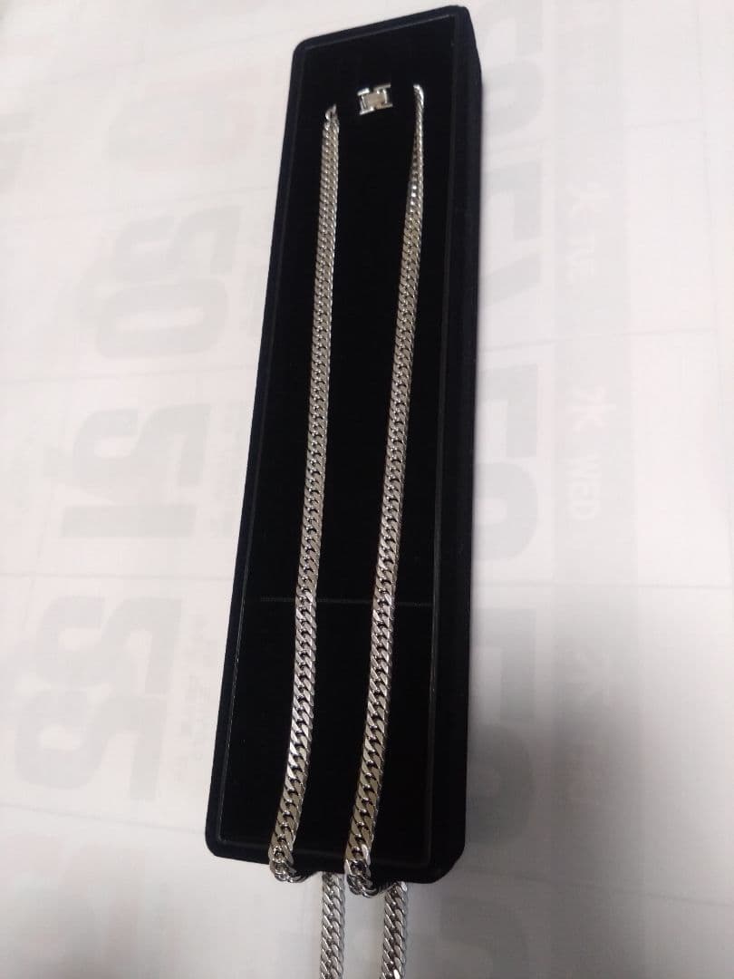 喜平6面ダブル 40g シルバー925 60cm