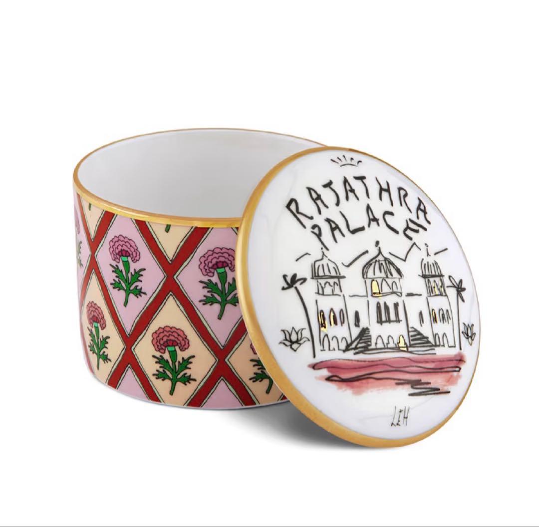 GINORI 1735 フタ付きボックス　PROFUMI LUCHINO プロフーミ ルキーノ 蓋付きボックス レインロッククリーク | GINORI 1735