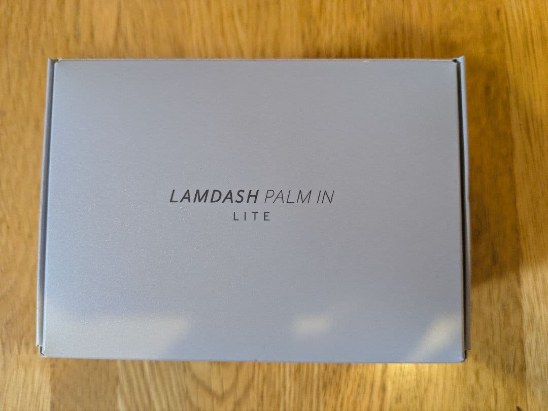 LAM DASH PALM IN LITE 本体 未使用新品保証付 約2万円と価格面でも身近になった「ラムダッシュ パームイン LITE」に