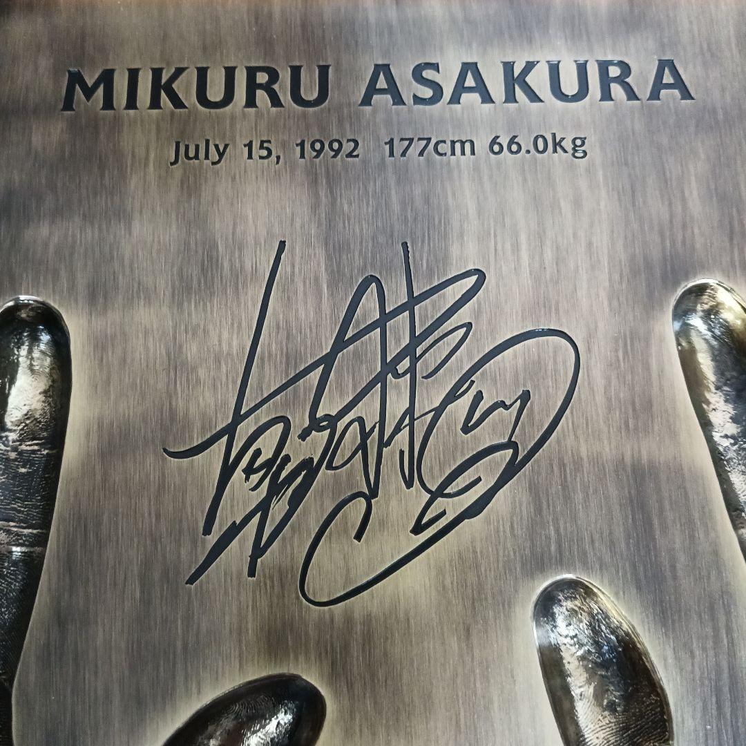 朝倉未来 令和7年製作 プレミアムハンドプレート 限定品 - メルカリ