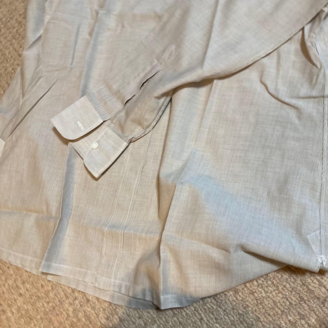 Charvet シャルべ ストライプ 長袖シャツ クリーニング済 フランス製