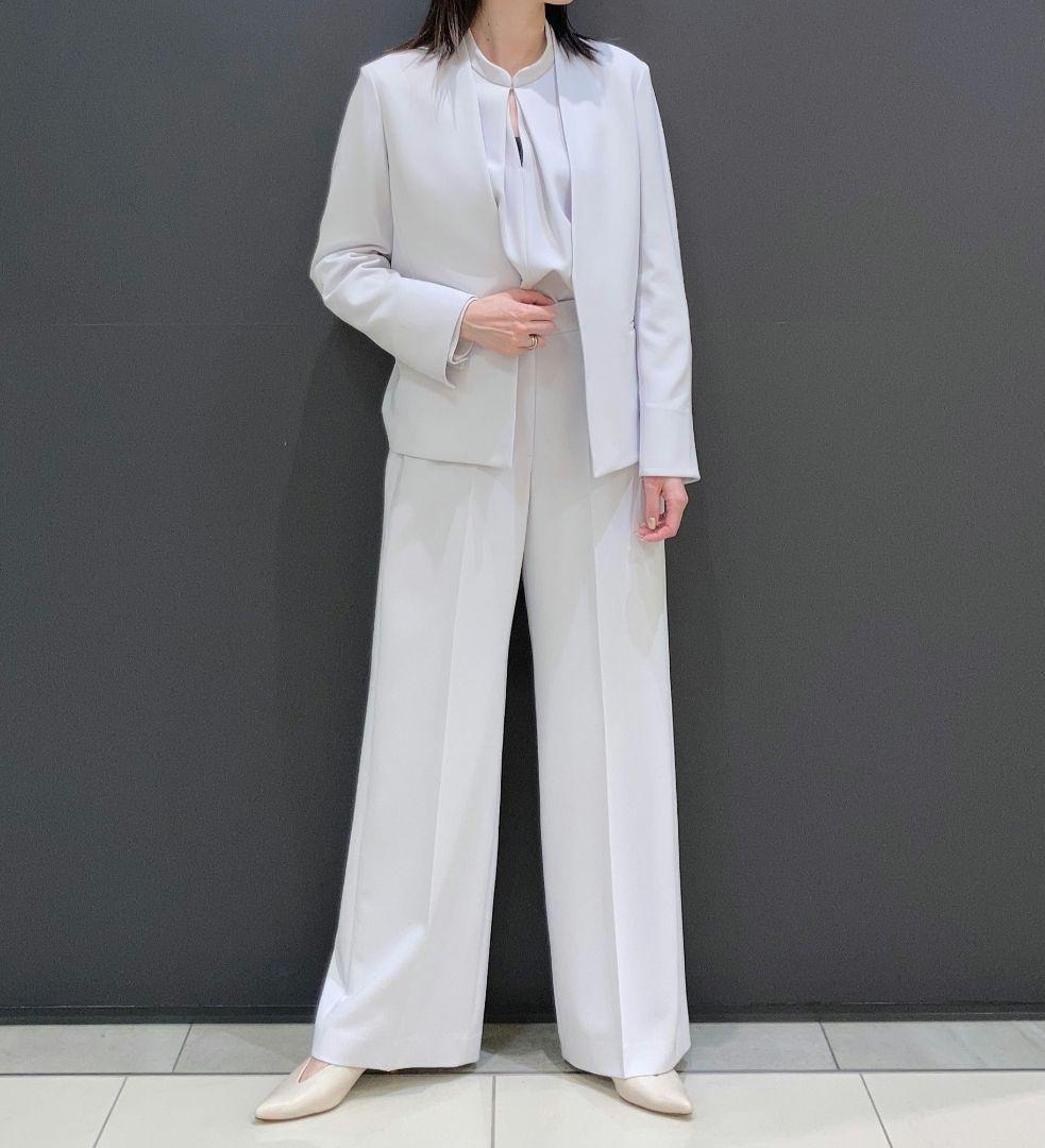 25SS新作*定価3.5万 Luve Walli 🎌 Blouse アイスグレー38