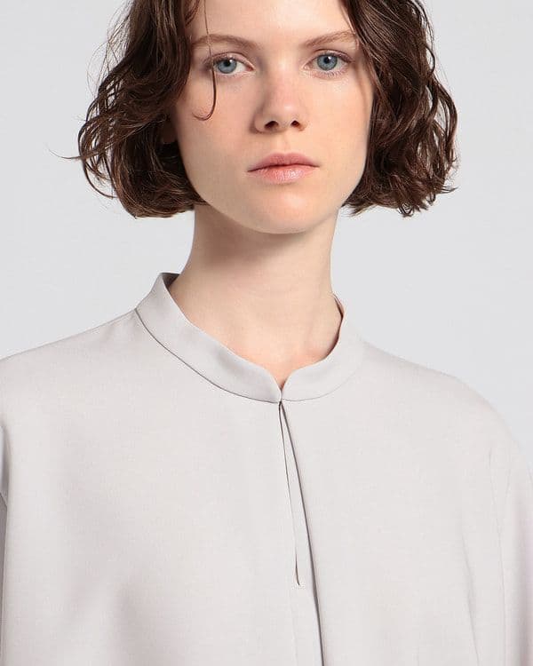 25SS新作*定価3.5万 Luve Walli 🎌 Blouse アイスグレー38