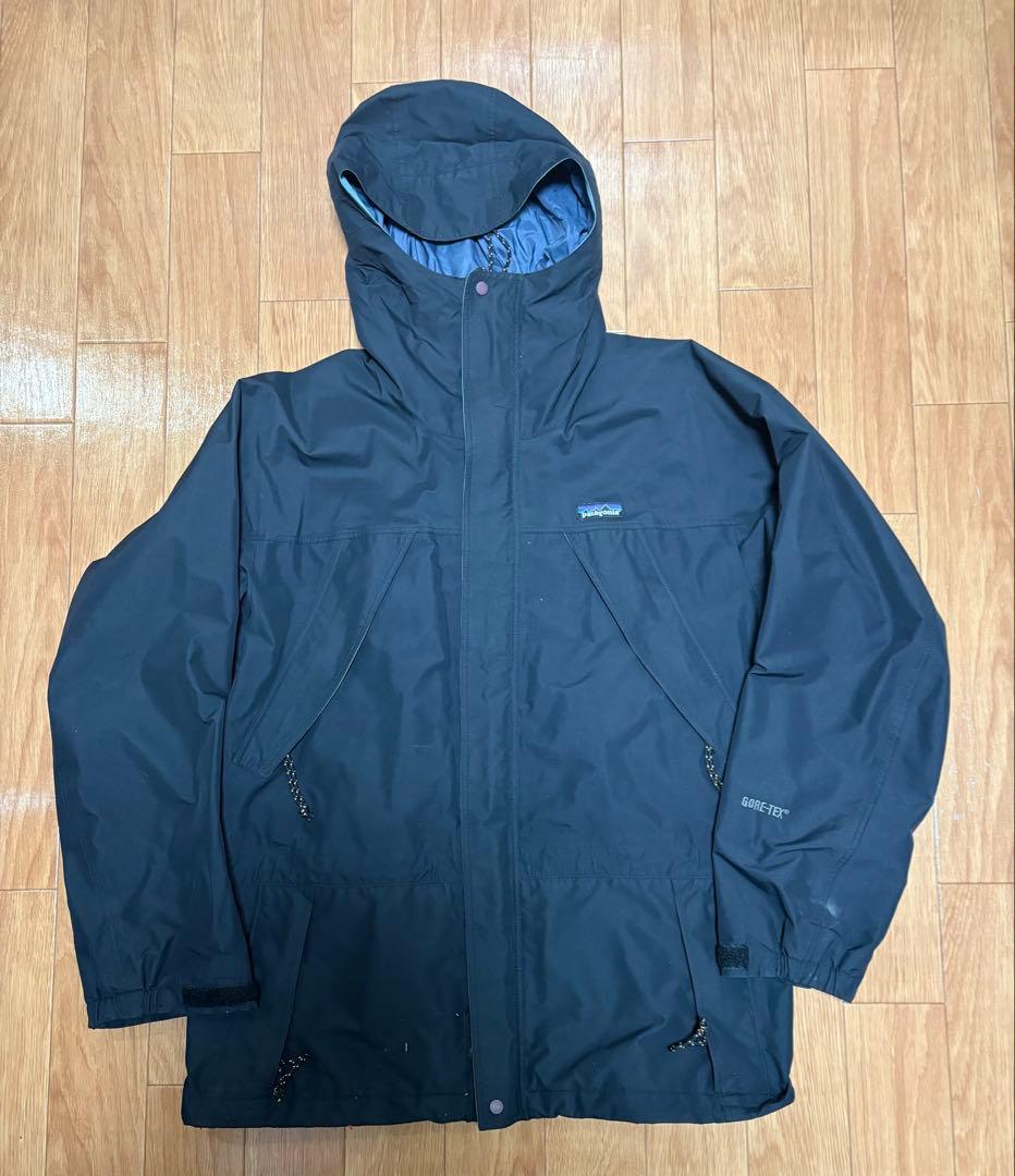 K*い様 パタゴニア ストームジャケット 黒 ブラック 2002年製