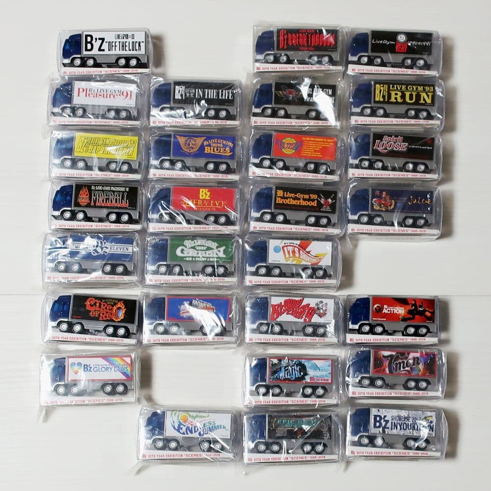 28台 復刻ツアートラック B'z SCENES エキシビジョン 会場限定グッズ B'z Official Website｜EXHIBITION